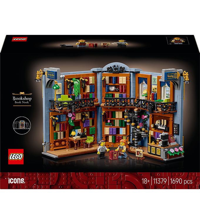 LEGO® Icons - Boghandel: Bogniche 11379 - 1690 dele