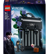 LEGO®Klodser Wednesday Skoletaske - 76787 - 401 Dele