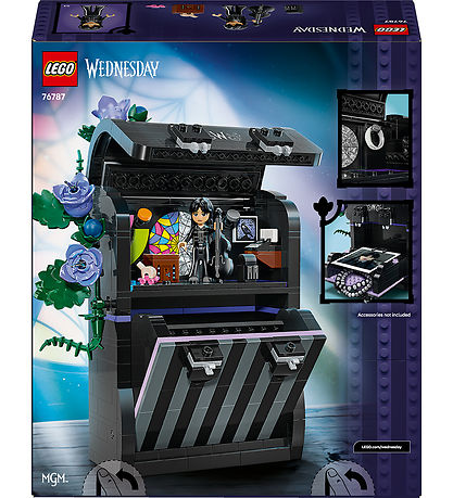 LEGO®Klodser Wednesday Skoletaske - 76787 - 401 Dele