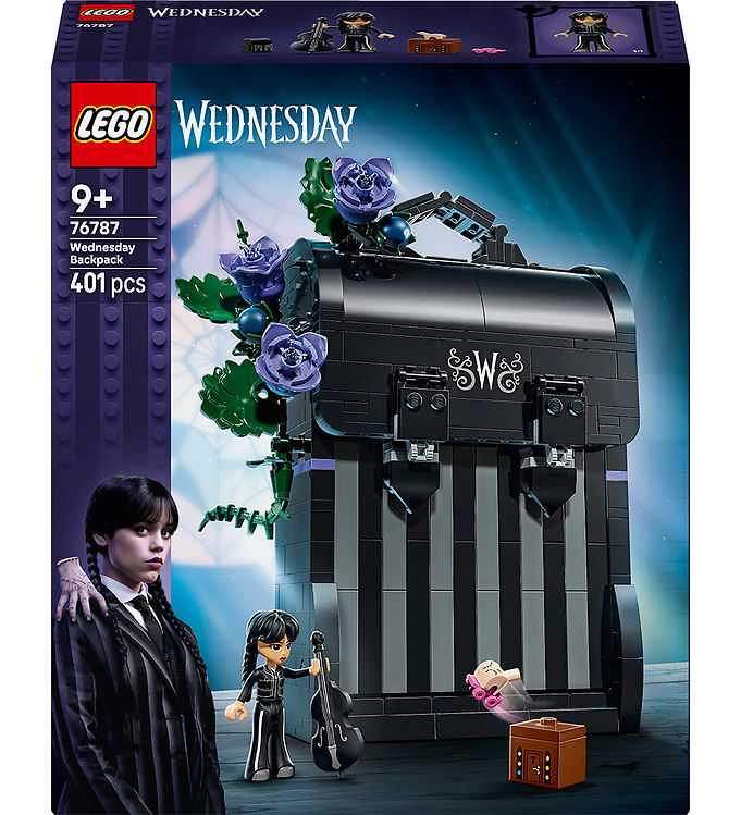 LEGO® Wednesday - Wednesdays Skoletaske 76787 - 401 Dele