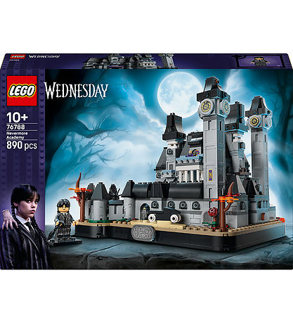 LEGO®Klodser Wednesday - Nevermore Academy - 76788 - 890 Dele