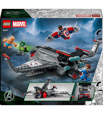 LEGO®Klodser Marvel Avengers - Doomsday Quinjet - 76347 - 433 De