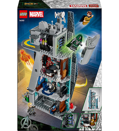 LEGO®Klodser Marvel Avengers - Doomsday Nyt Avengers Tårn - 7635