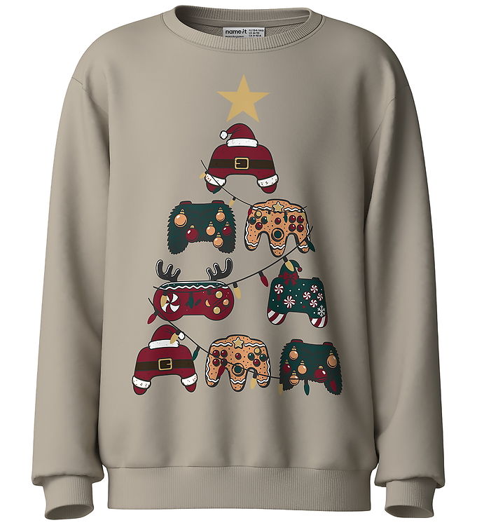 Name It Sweatshirt - NkmVoluf - Island Fossil/Controller Tree
