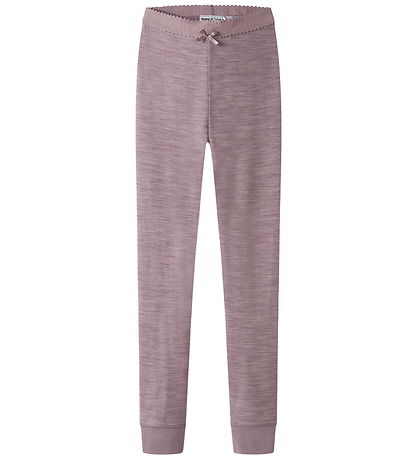 Name It Leggings - Uld/Viscose - NkfWyla - Toadstool