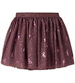 Name It Nederdel - Tyl - NmfVabos - Catawba Grape/Dots
