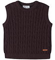 Name It Vest - Strik - NmmRaffat - Chocolate Plum