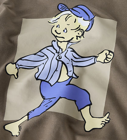 Name It Sweatshirt - Emil Fra Lønneberg - NmmOle - Walnut