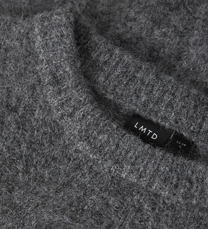 LMTD Bluse - Cable Strik - NlfBullo - Dark Grey Melange