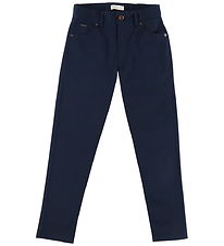 GANT Bukser - Five Pocket - Marine