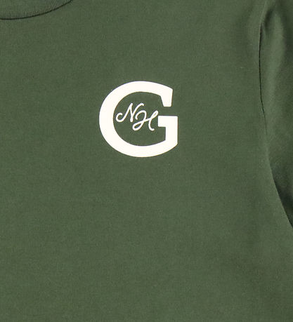GANT T-shirt - New Haven - Dark Moss Green