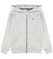 GANT Cardigan - Shield - Grey Melange