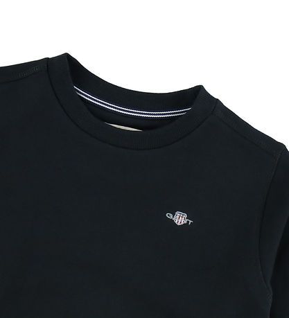 GANT Sweatshirt - Shield - Black