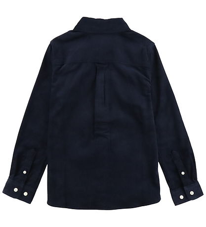 GANT Skjorte - Fløjl - Corduroy - Evening Blue