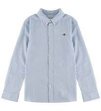 GANT Skjorte - Shield Oxford - Light Blue