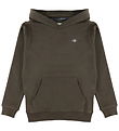 GANT Hættetrøje - Shield - Shadow Brown