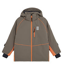 LEGO® Wear Dynejakke - LWJian 712 - Brown/Orange