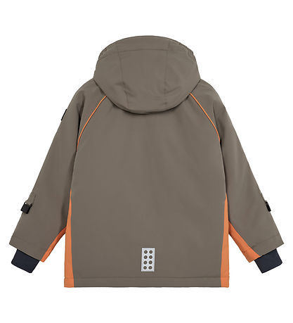LEGO® Wear Dynejakke - LWJian 712 - Brown/Orange