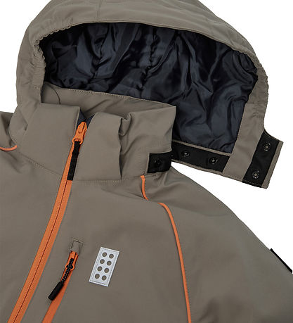 LEGO® Wear Dynejakke - LWJian 712 - Brown/Orange