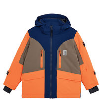 LEGO® Wear Dynejakke - LWJian 713 - Blue/Brown/Orange