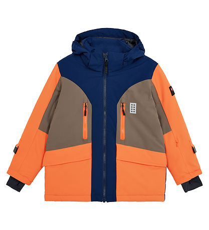 LEGO® Wear Dynejakke - LWJian 713 - Blue/Brown/Orange