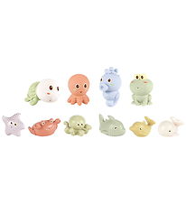 Kinder and Kids Bath Toy - 10 pcs - Sea animals