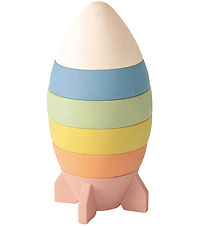 Kinder and Kids Stacking Tower - Rocket