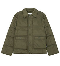 Les Deux Jakke - Matt - Olive Night