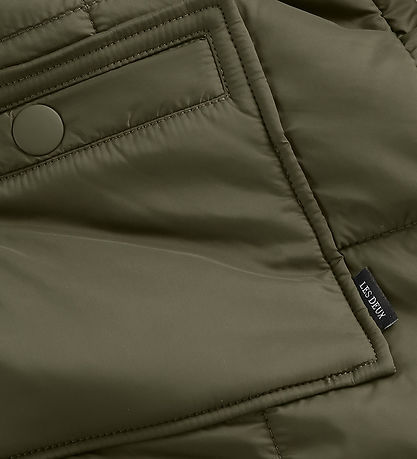 Les Deux Jakke - Matt - Olive Night