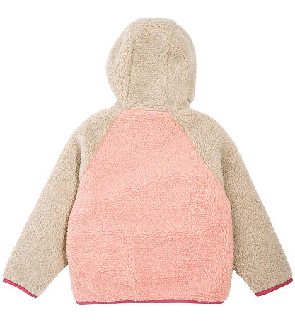 Viking Fleecejakke - Vendbar - Play - Pink/Cement