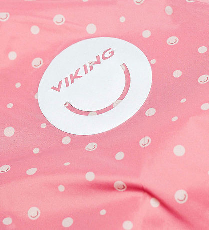 Viking Fleecejakke - Vendbar - Play - Pink/Cement