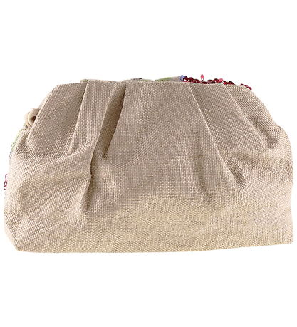 By Stær Taske - Adelia - Beige/Rød Multi