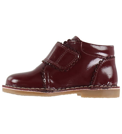 Bundgaard Sko - Sage Scallop Berry - Red