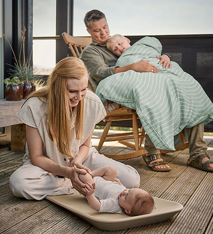 Leander Sengetøj - Baby - Woodland - Sage Green