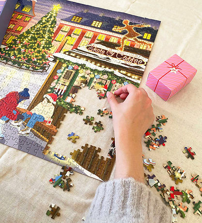 Vissevasse Puslespil Julekalender - Skate & Coffee - 24 Boxes - 