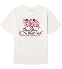 Grunt T-shirt - GrSoop - Hvid m. Print