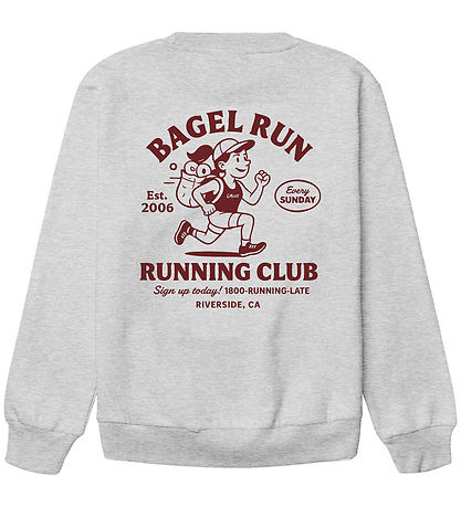 Grunt Sweatshirt - GrMoo - Grey Melange