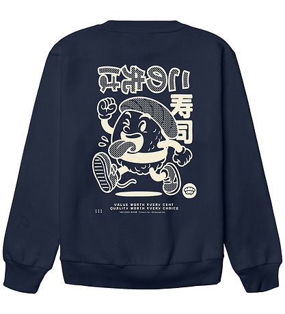 Grunt Sweatshirt - GrTery - Dark Blue