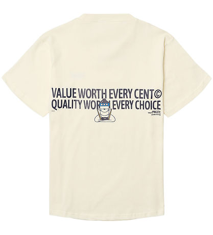 Grunt T-shirt - GrAlban - Cream