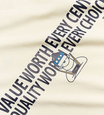 Grunt T-shirt - GrAlban - Cream