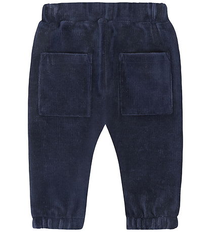 Hust and Claire Velourbukser - HCGus Ribbed Velour - Blues
