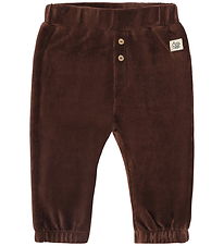 Hust and Claire Velourbukser - HCGus Ribbed Velour - Soil