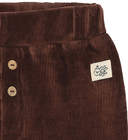 Hust and Claire Velourbukser - HCGus Ribbed Velour - Soil