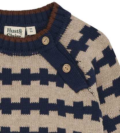 Hust and Claire Cardigan - HCPilou Nordic - Blues