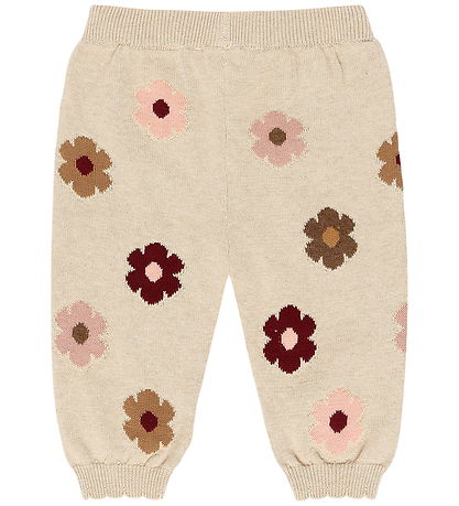 Hust and Claire Cardigan - HCLisa Flower - Old Beige Melange