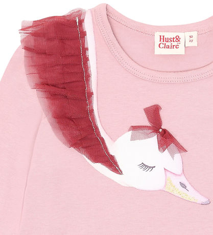 Hust and Claire Bluse - HCAlma Swan - Heather