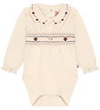Hust and Claire Body l/æ - HCBritt Smock - Off White