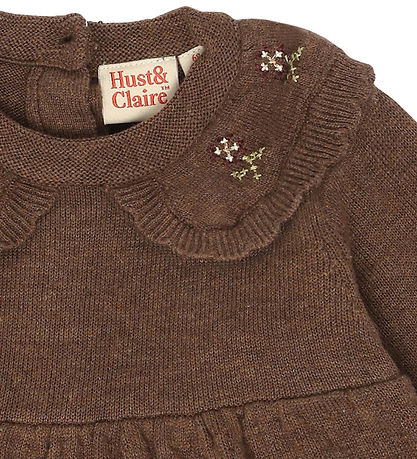 Hust and Claire Kjole - Strik - HCKlara Knit - Toffee Melange