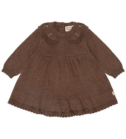 Hust and Claire Kjole - Strik - HCKlara Knit - Toffee Melange