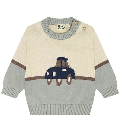 Hust and Claire Cardigan - HCPilou Old Car - Forest Log